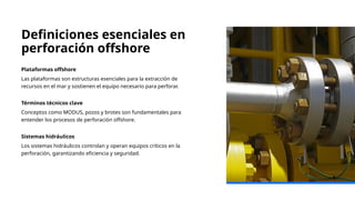 Curso Básico en Operación de Plataformas de Perforación en Alta Mar ...