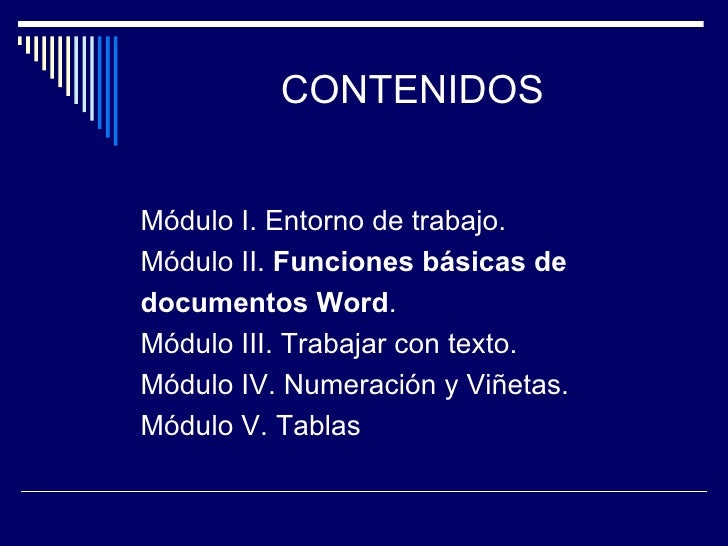 Curso word