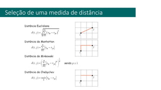 Seleção de uma medida de distância
 