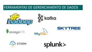 FERRAMENTAS DE GERENCIAMENTO DE DADOS
 
