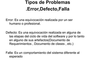 Curso calidad software