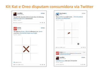 Kit Kat e Oreo disputam consumidora via Twitter
 