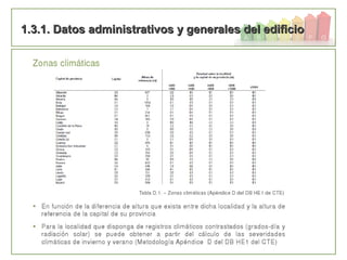 31
1.3.1. Datos administrativos y generales del edificio1.3.1. Datos administrativos y generales del edificio
 