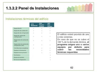 62
1.3.2.2 Panel de Instalaciones1.3.2.2 Panel de Instalaciones
 