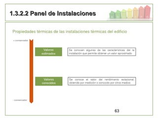 63
1.3.2.2 Panel de Instalaciones1.3.2.2 Panel de Instalaciones
 