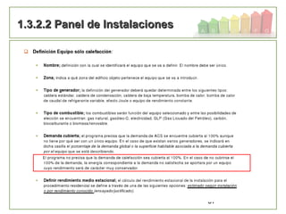 67
1.3.2.2 Panel de Instalaciones1.3.2.2 Panel de Instalaciones
 