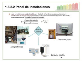 74
1.3.2.2 Panel de Instalaciones1.3.2.2 Panel de Instalaciones
 