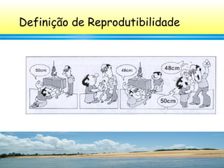 142
Definição de Reprodutibilidade
 