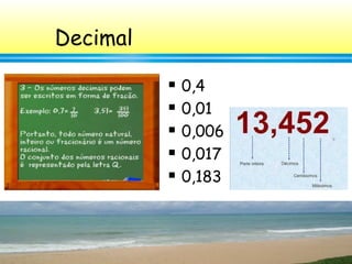 20
Decimal
 0,4
 0,01
 0,006
 0,017
 0,183
 
