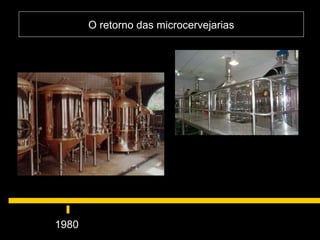 O retorno das microcervejarias 1980  