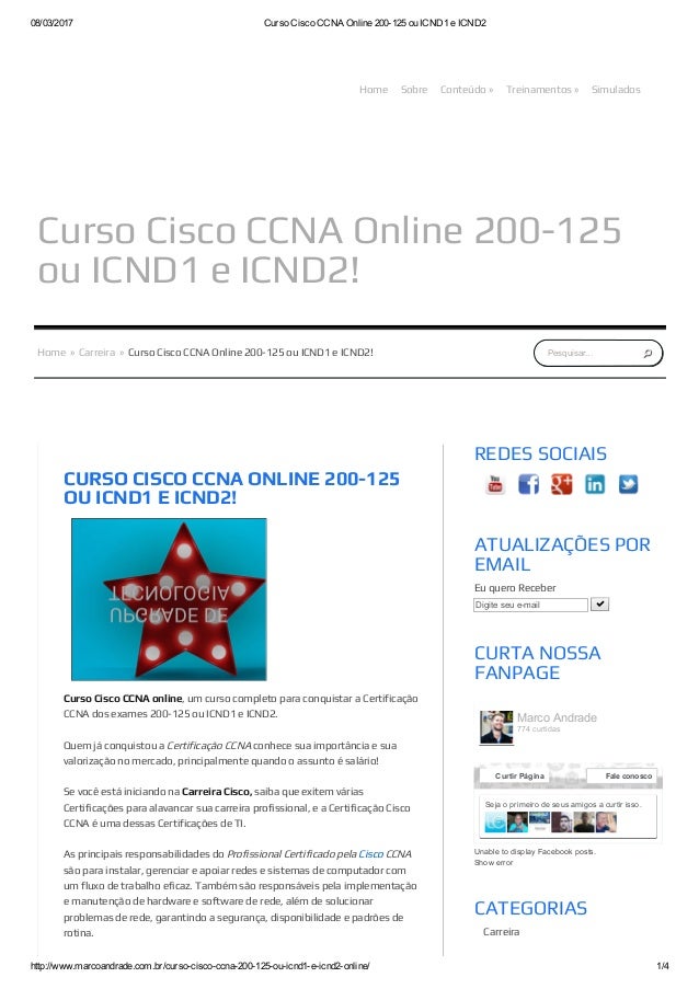 Cursos cisco