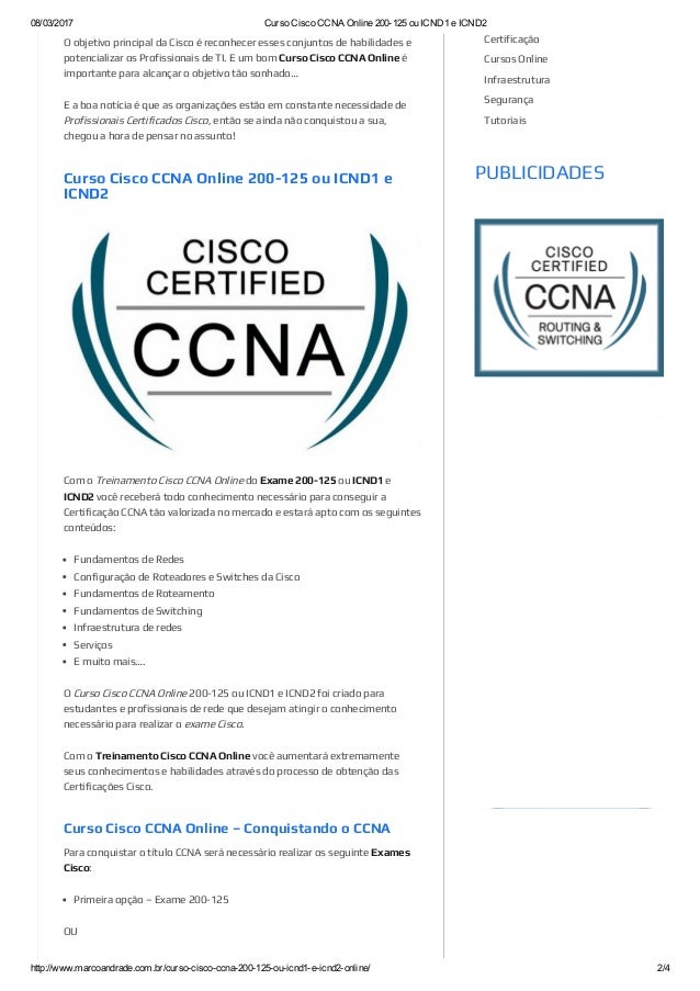 Cursos cisco