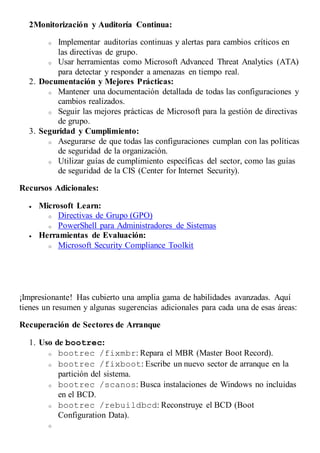 TUTORIAL DE CONFIGURACIONES PARA SEGURIDAD WINDOWS 10 | PDF