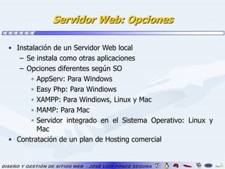 Funciona como una aplicación que se ejecuta en un servidor web