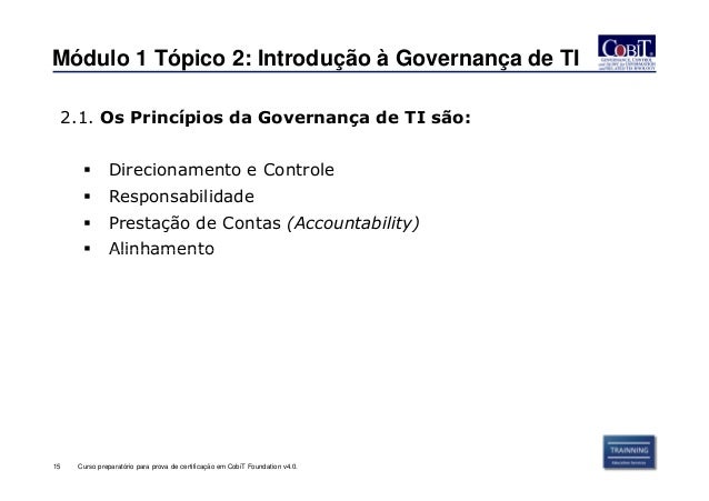 Curso cobit