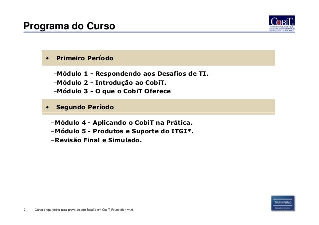 Curso cobit