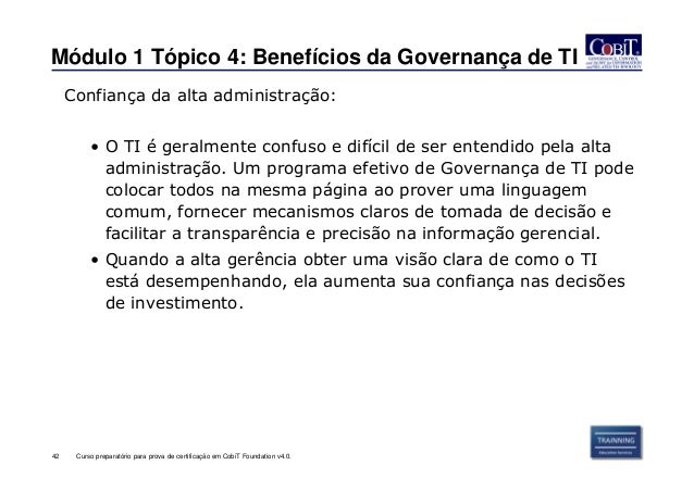 Curso cobit