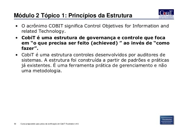 Curso cobit
