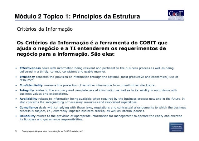 Curso cobit