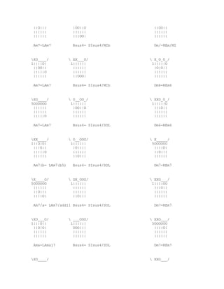 ||O|||              |OO||O                ||OO||
 ||||||              ||||||                ||||||
 ||||||              |||OO|                ||||||

 Am7=LAm7            Bsus4= SIsus4/MIb     Dm/=REm/MI


XO____/            XX___O/              X_O_O_/
1||||O|             1||||||               1|||||O
 ||OO||              ||||||                |O|O||
 |||||O              ||||||                ||||||
 ||||||              ||OOO|                ||||||

 Am7=LAm7            Bsus4= SIsus4/MIb     Dm6=REm6


XO____/            O__OO_/              XXO_O_/
5OOOOOO             1||||||               1|||||O
 ||||||              |OO||O                |||O||
 ||||||              ||||||                ||||||
 |||||O              ||||||                ||||||

 Am7=LAm7            Bsus4= SIsus4/SOL     Dm6=REm6


XX____/            O__OOO/              X_____/
1||O|O|             1||||||               5OOOOOO
 |||O||              |O||||                ||||O|
 |||||O              ||||||                ||O|||
 ||||||              ||O|||                ||||||

 Am7(b= LAm7(b5)     Bsus4= SIsus4/SOL     Dm7=REm7


X____O/            OX_OOO/              XXO___/
5OOOOOO             1||||||               1||||OO
 ||||||              ||||||                |||O||
 ||O|||              ||||||                ||||||
 ||||O|              ||O|||                ||||||

 Am7/a= LAm7/add11 Bsus4= SIsus4/SOL       Dm7=REm7


XO___O/            ___OOO/              XXO___/
1|||O||             1||||||               5OOOOOO
 ||O|O|              OOO|||                ||||O|
 ||||||              ||||||                ||||||
 ||||||              ||||||                ||||||

 Ama=LAmaj7          Bsus4= SIsus4/SOL     Dm7=REm7


XO____/                                  XXO___/
 