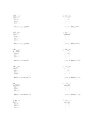 OO__OO/               XXO__O/
1||||||                1||||O|
 |||O||                 |||O||
 ||O|||                 ||||||
 ||||||                 ||||||

 Asus2= LAsus2/FA       Dsus2= REsus2/DO


XO_OOO/               XXO___/
1||||||                5OOOOOO
 ||O|||                 ||||||
 ||||||                 ||||||
 ||||||                 ||||||

 Asus2= LAsus2/SOL      Dsus2= REsus2/DO


XO___O/               XOO__O/
4OOOOOO                1||||||
 ||O|O|                 |||OO|
 ||||||                 ||||||
 ||||||                 ||||||

 Asus2= LAsus2/SOL      Dsus2= REsus2/REb


XO__OO/               XXO__O/
1||||||                1||||||
 ||||||                 |||OO|
 ||||||                 ||||||
 ||OO||                 ||||||

 Asus2= LAsus2/SOLb     Dsus2= REsus2/REb


X_____/               XXO___/
2OOOOOO                5OOOOOO
 ||||||                 |||O||
 ||O|||                 ||||||
 ||||O|                 ||||||

 Asus2= LAsus2/SOLb     Dsus2= REsus2/REb


_XO__O/               XXO___/
1||||||                9OOOOOO
 |||O||                 ||||O|
 ||||O|                 ||||||
 O|||||                 ||||||
 