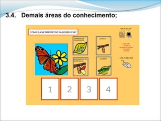3.4. Demais áreas do conhecimento;
 