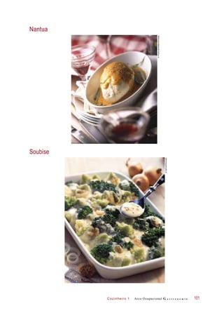 Cozinheiro 1
Nantua
Soubise
Arco Ocupacional G a s t r o n o m i a 101
©Photocuisine/Bilic/Diomedia
©SoFood/Diomedia
 