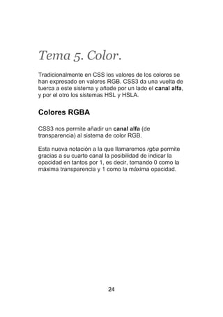 Curso css3