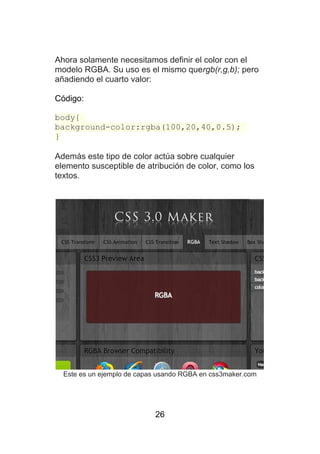 Curso css3