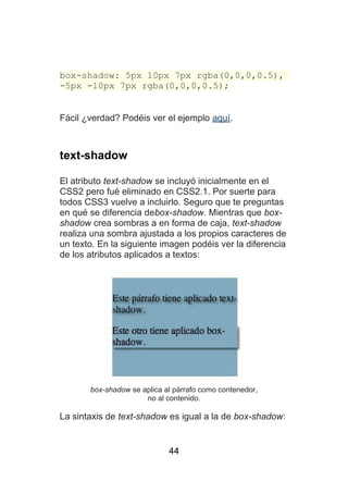 Curso css3