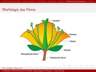 cadores Elementares Contatos 
Regra de Decis~ao para Calcular Novos Objetos 
Prof. Ronaldo F. Ramos, Dr 
Introduc~ao ao Reconhecimento de Padr~oes (Aprendizagem de Maquina / Data Mining) 
 