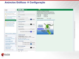 Anúncios Gráficos  Configuração
 