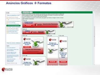 Anúncios Gráficos  Formatos
 