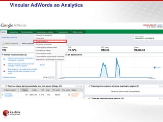 Vincular AdWords ao Analytics
 