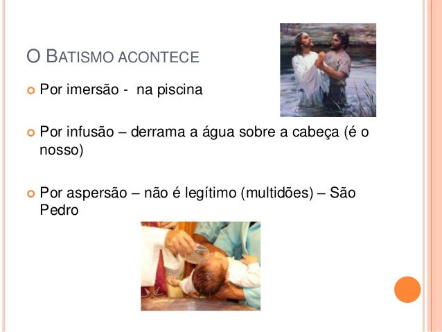 Curso de batismo
