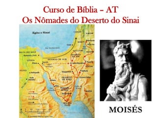   Curso de Bíblia – ATOs Nômades do Deserto do SinaiMOISÉSP. Dr. Everton Ricardo Bootz