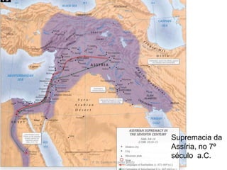 As Regências das Grandes PotênciasMonarquiaPatriarcasDivisãoNXSTribosExílioÊxodoVolta do ExílioEgitoBaBiLôniaASSÍRIaEgitoASSÍRIaBaBiLôniaPersasGregosROMAVácuode poder3.000 a. C.1.000 a. C.2.000 a. C.722Ano 0 597539P. Dr. Everton Ricardo Bootz