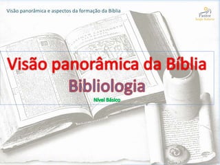 Visão panorâmica e aspectos da formação da Bíblia
 
