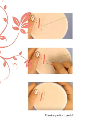 É assim que ﬁca o ponto!!
 