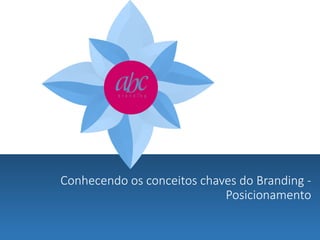 Conhecendo os conceitos chaves do Branding Posicionamento

 