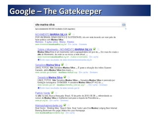 Google – The Gatekeeper 