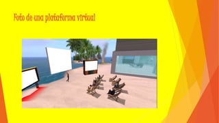 Foto de una plataforma virtual
 