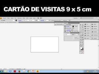 CARTÃO DE VISITAS 9 x 5 cm
 