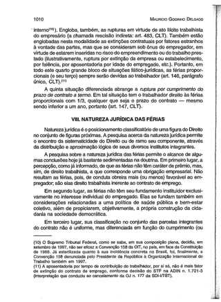 Curso de direito do trabalho [maurício godinho delgado] [2012]