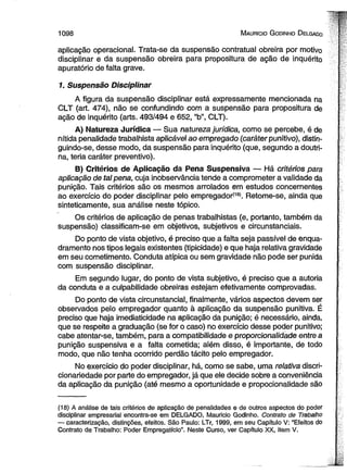Curso de direito do trabalho [maurício godinho delgado] [2012]