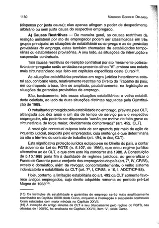 Curso de direito do trabalho [maurício godinho delgado] [2012]