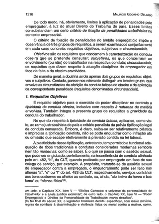 Curso de direito do trabalho [maurício godinho delgado] [2012]