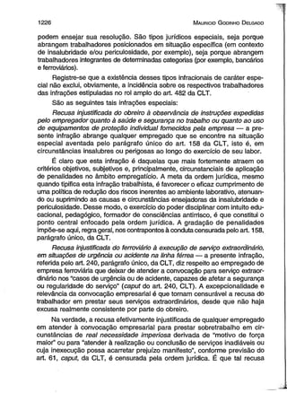 Curso de direito do trabalho [maurício godinho delgado] [2012]
