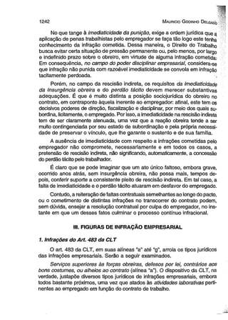 Curso de direito do trabalho [maurício godinho delgado] [2012]