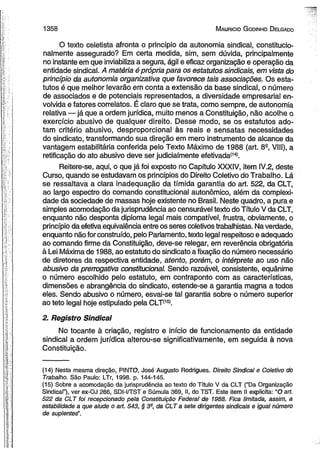 Curso de direito do trabalho [maurício godinho delgado] [2012]